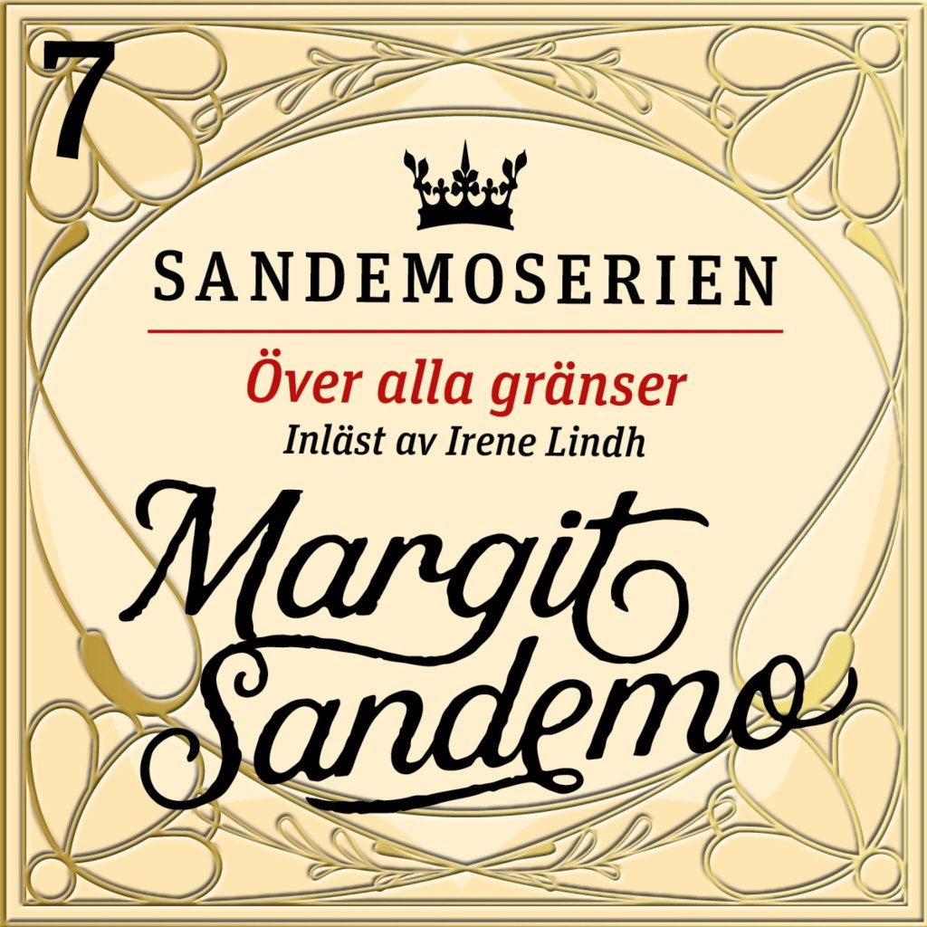 Omslag till ljudboken Över alla gränser av Margit Sandemo