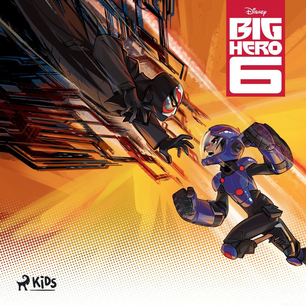 Omslag till ljudboken Big Hero 6 av Disney