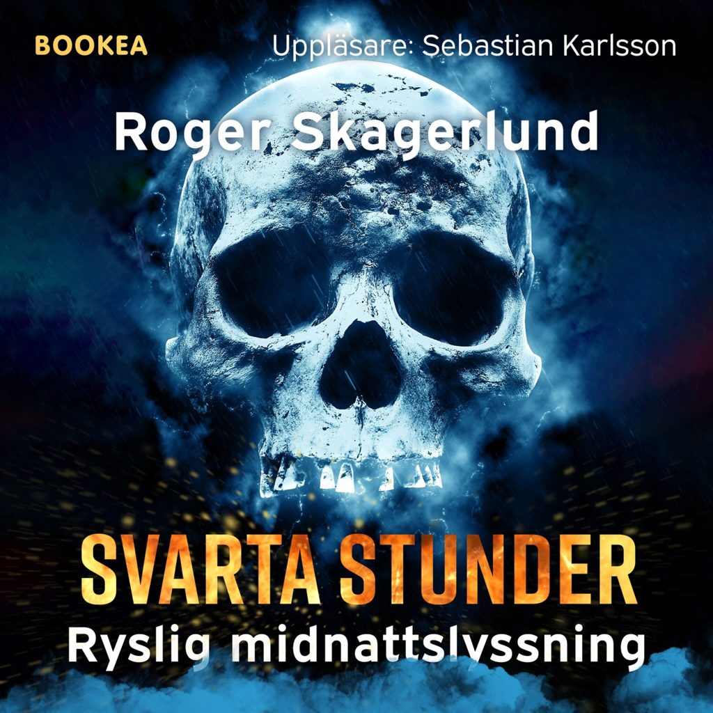 Omslag till ljudboken Svarta stunder av Roger Skagerlund