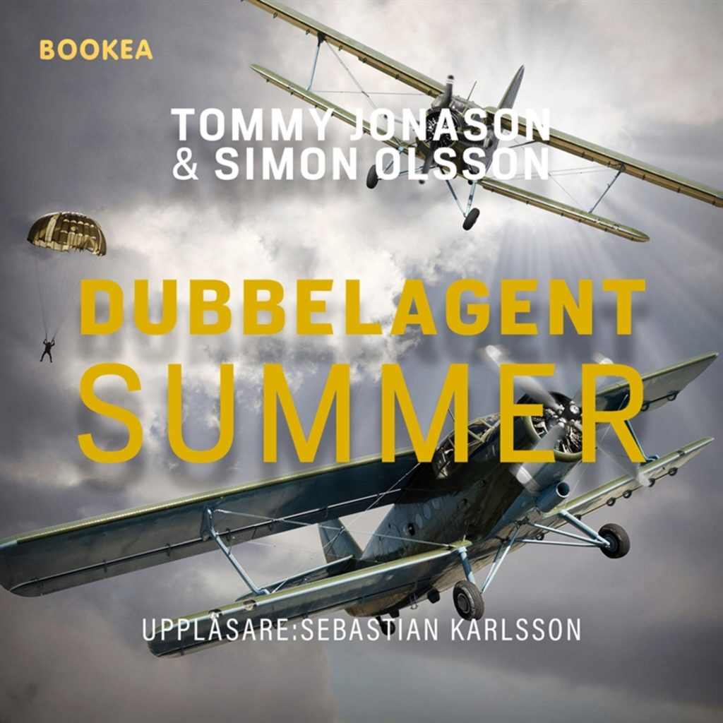 Omslag till ljudboken Dubbelagent Summer av Tommy Jonason,Simon Olsson