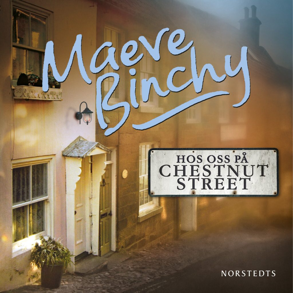 Omslag till ljudboken Hos oss på Chestnut Street av Maeve Binchy