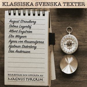 Klassiska svenska texter ljudboksomslag