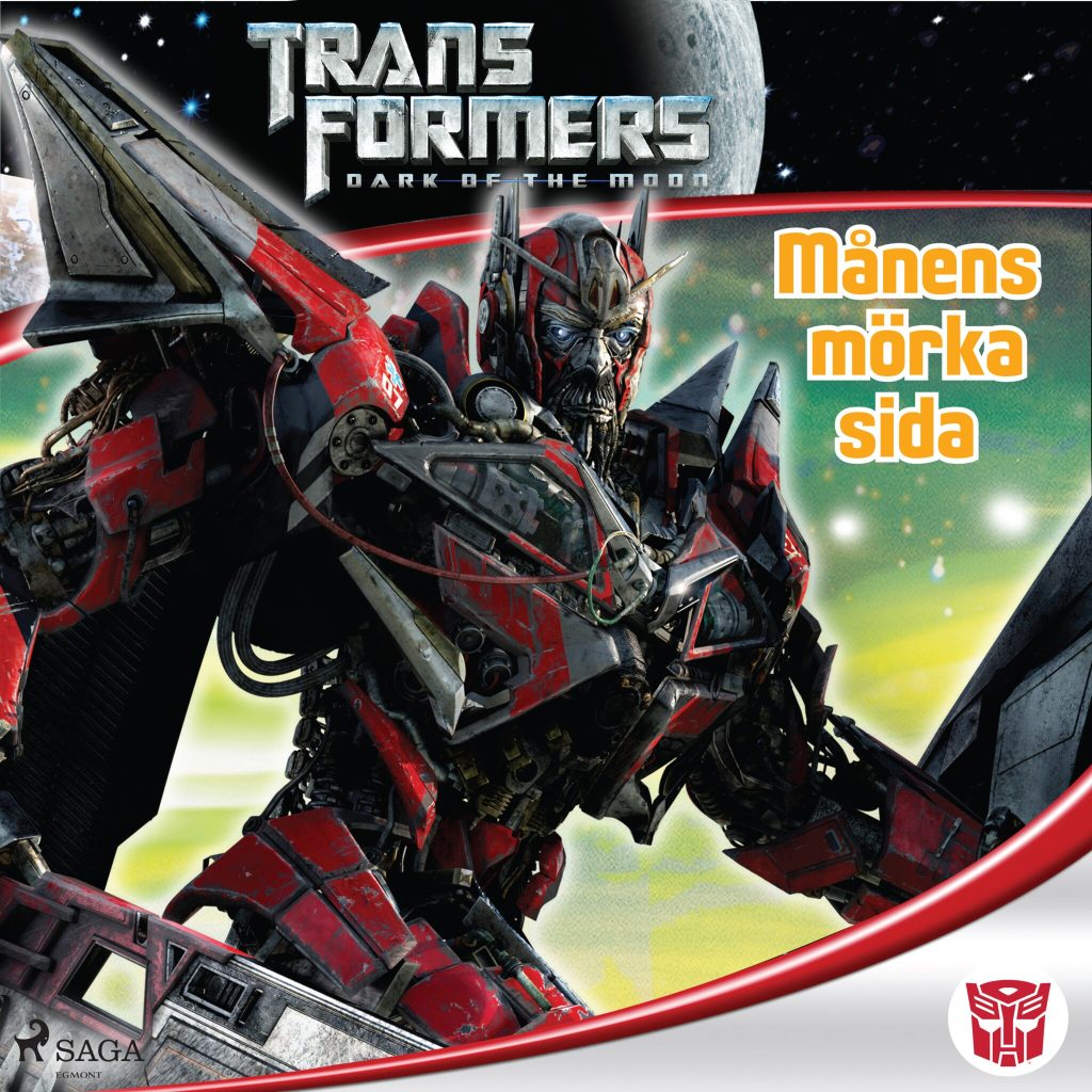 Omslag till ljudboken Transformers 3 - Månens mörka sida av Michael Kelly