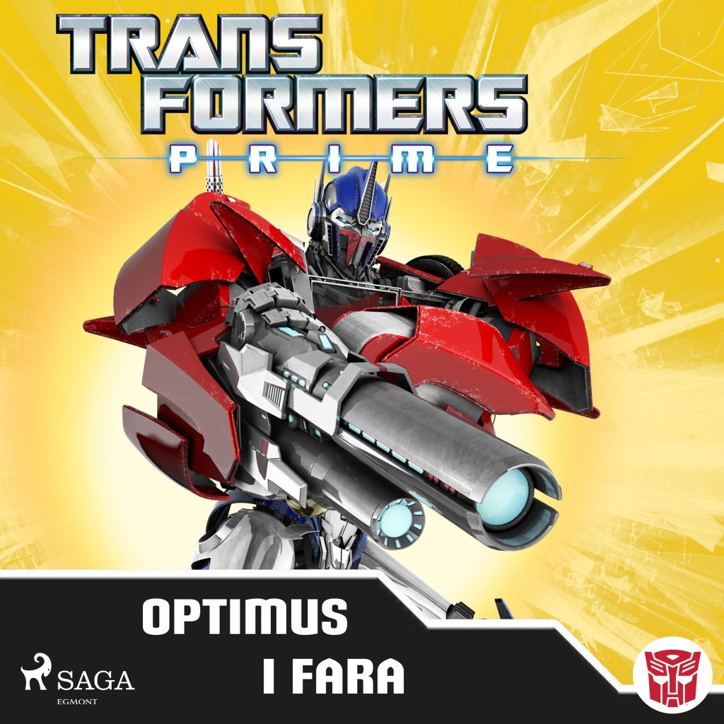 Omslag till ljudboken Transformers Prime - Optimus i fara av Transformers
