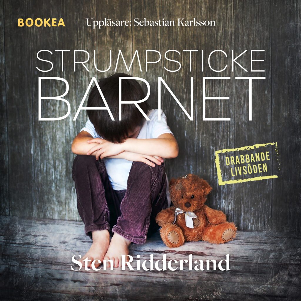 Omslag till ljudboken Strumpstickebarnet av Sten Ridderland