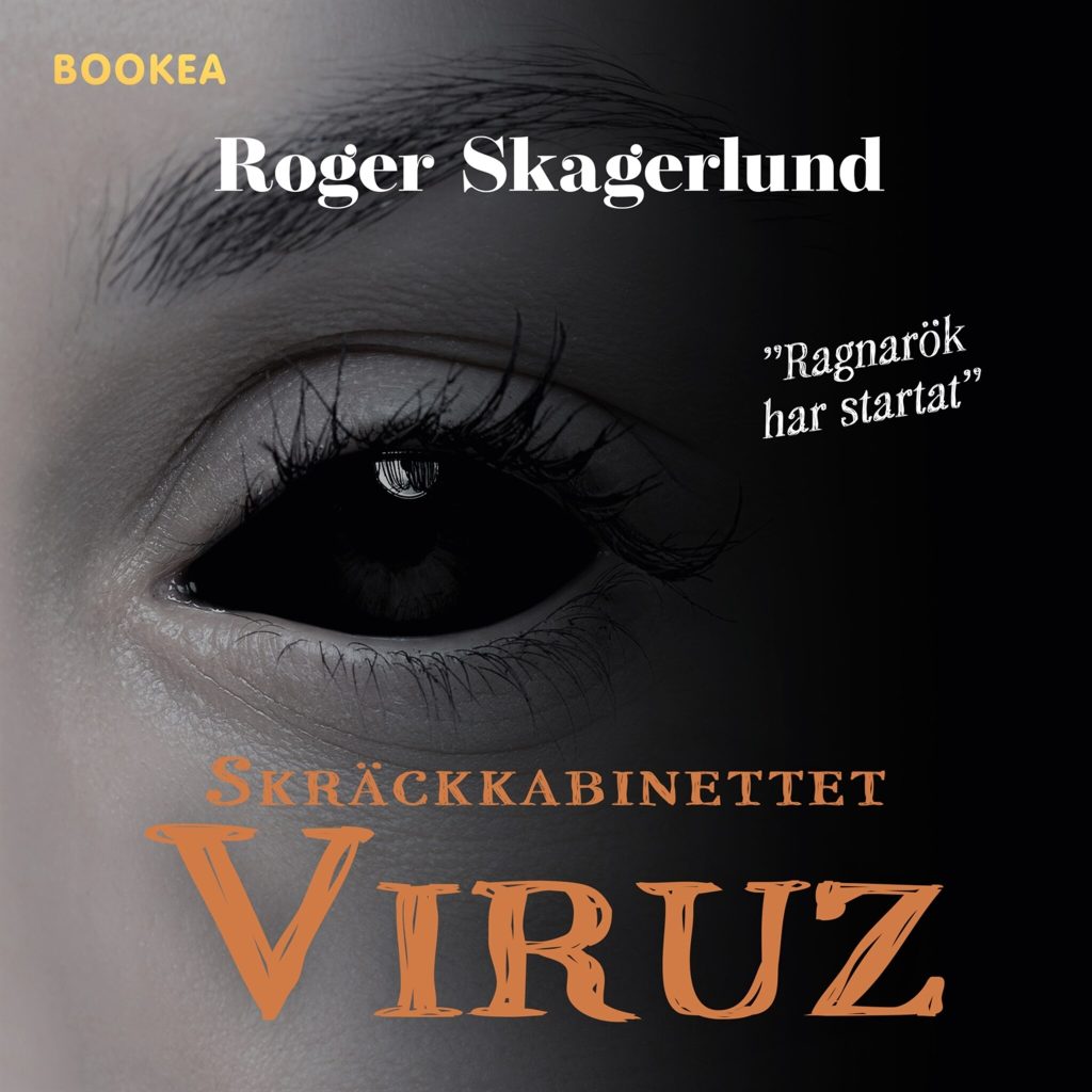 Omslag till ljudboken Skräckkabinettet Viruz av Roger Skagerlund