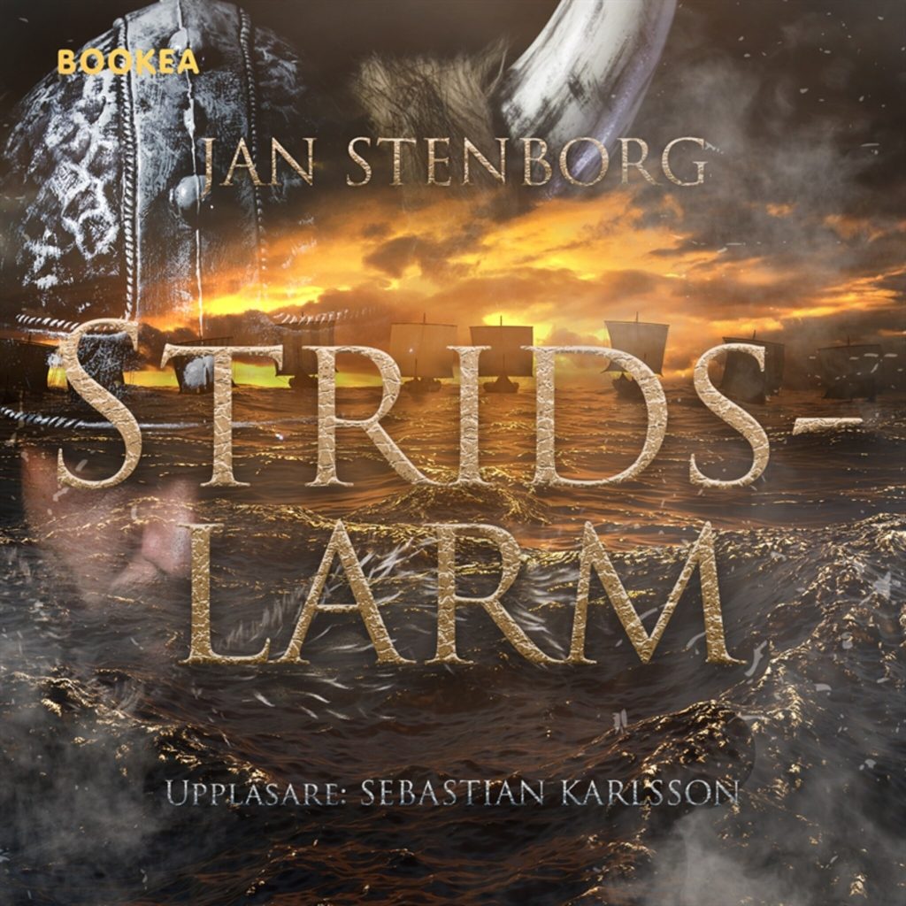 Omslag till ljudboken Stridslarm av Jan Stenborg