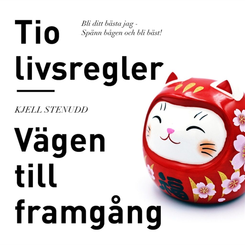 Omslag till ljudboken Tio livsregler - Vägen till framgång av Kjell Stenudd