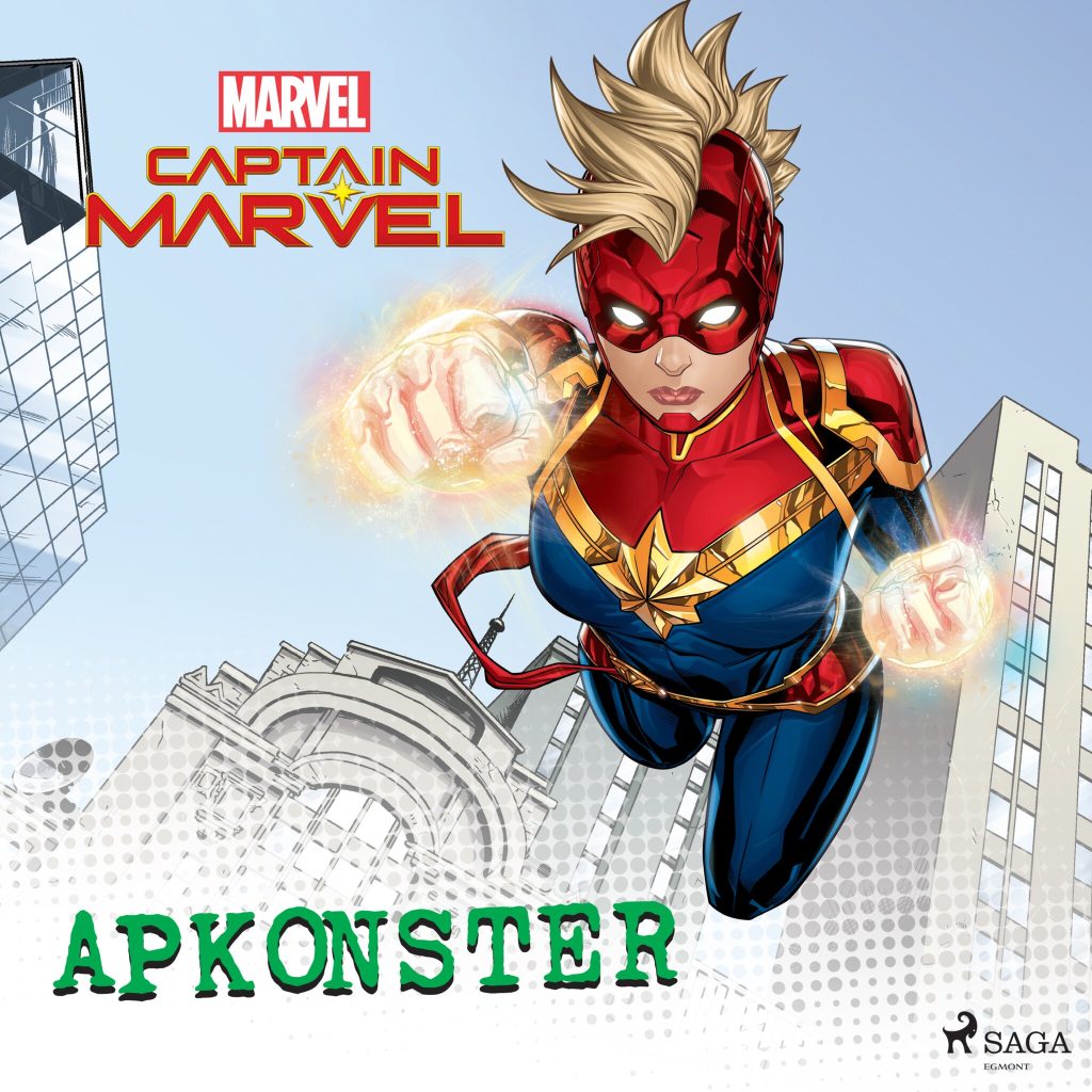 Omslag till ljudboken Captain Marvel - Apkonster av Marvel
